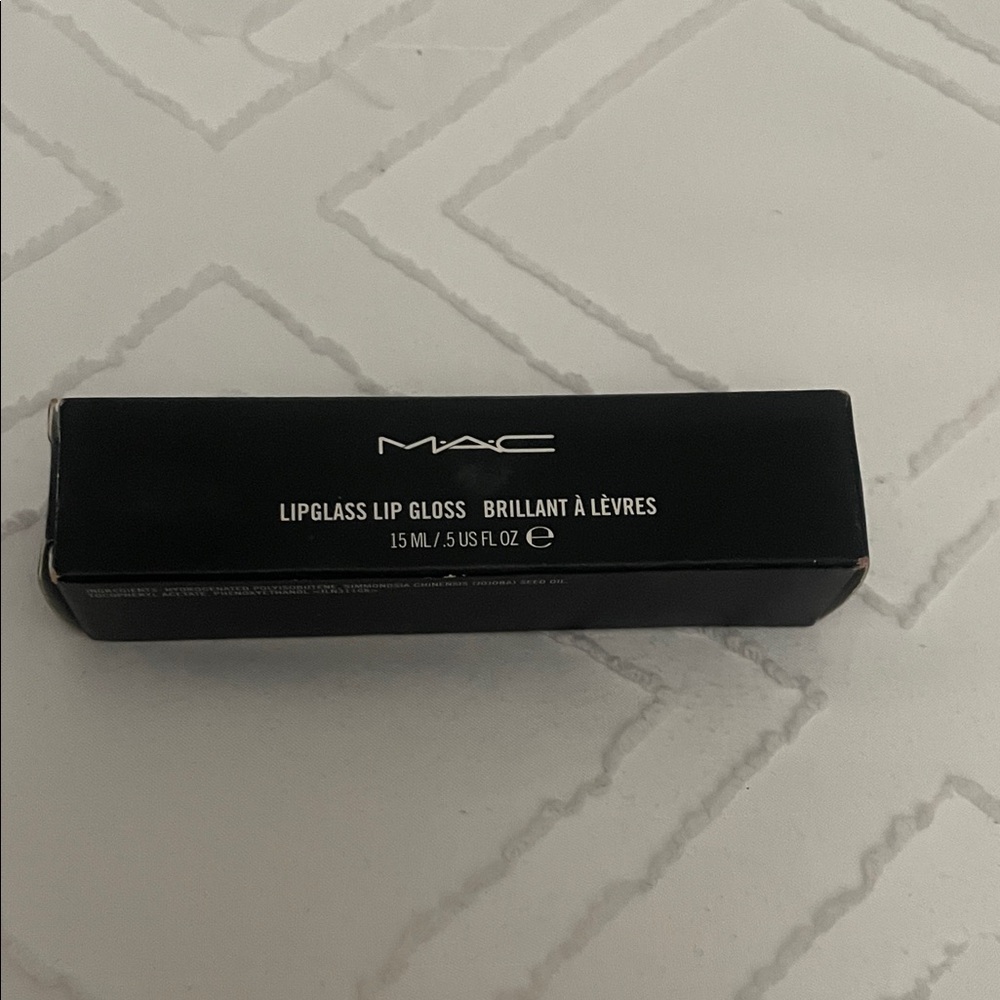 MAC Cosmetics NIB Lipglass Lip Gloss - Clear Lip Gloss - Picture 2 of 2